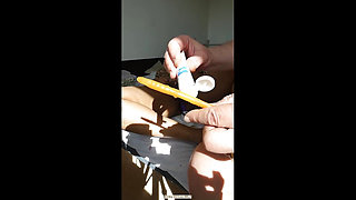 African MILF's Peeing Day