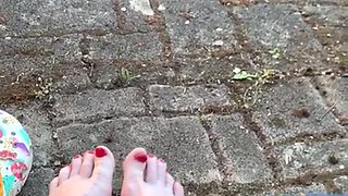Naked Feet on May Day