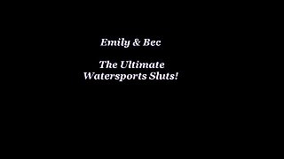 StrapOn Lesbian with big boobs fucks her blonde sexy GF