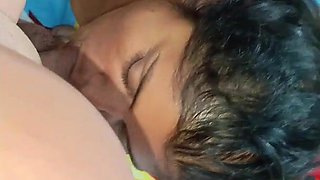 Teacher sucks my penis and asks me to fuck her big arse