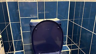 Compilation of Peeing in Public Toilet! Close-up! POV!
