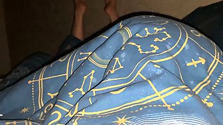 Stepassociate's daughter sneaks in blanket, outrageous