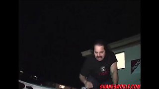 Ron Jeremy Fucks Hot Blonde College Girl Tanya James in Wild Party Sex - Facial & Doggystyle