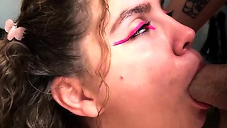 Amateur guzzle jism TikTok, fucked and cumswallow cowgirl.