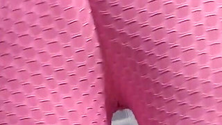 My StepSister Does Her Sport in Tight Leggings and Her Big Booty Ass Makes My Dick Very Hard!