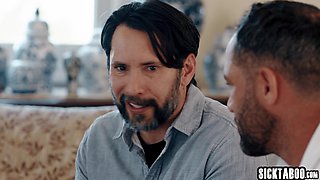 Hispanic and redhead teenage fucks stepdads