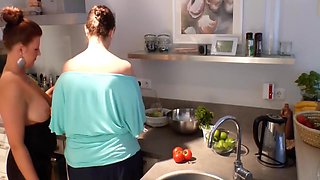 Dirty Kitchen Fuck In My Milf Cunt