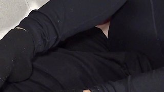 Shelby's Sockjob and Handjob in Sweaty Black Socks - Dreamgirls in Socks