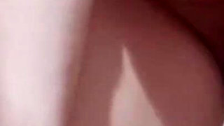 Pissing,dirty talk and boobs play in black and white pantyhos