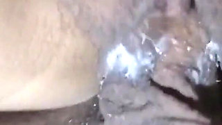 A Teenage Whore Who Put Her Honey in It and Dripping on the Camera
