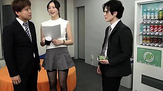 JAPANESE WIFE GOES ON A BUSSINES TRIP WITH BROTHER IN LAW
