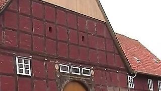 Couple fucks at the barn sex clip