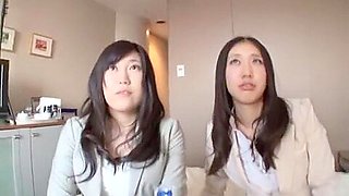 Exotic Japanese slut Mau Morikawa, Chisato Ayukawa, Minami Kijima in Incredible Secretary, Dildos/Toys JAV movie
