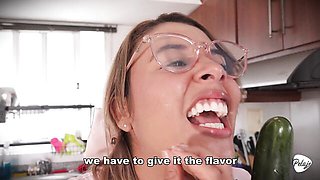 Beauteous pornstar at solo female video