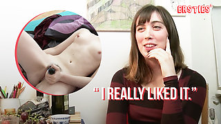Ersties - Cute American Girl Fiona B Vibrates Her Way To Orgasm