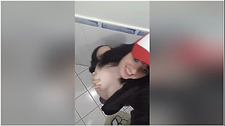 Horny Trucker Girl Gets Naked And Shows Off Her Hairy Pussy