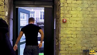 Rim4k. teen gives vulva for passionate fucking to stranger after ass licking