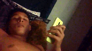 I Suck on Str8 Big-horny Cock While He Talks to His Girlfriend