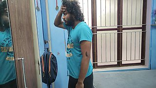 Mallu Hot Wife Fuck with Step Brother While Her Husband Not in Home
