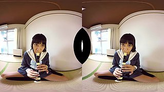 Going Past Our Time; Softcore Non-Nude Virtual Girlfriend Experience With A Japanese Schoolgirl