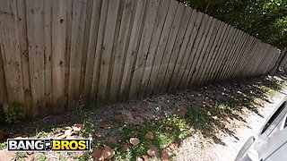 Bangbros - vanessa marie shows her wet breasts and rails ethan seeks’ cock on the screw bus