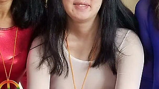 30 Minute Version of Mfff Interracial Orgy.