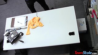 Hispanic teenage agrees to serve a perv guard