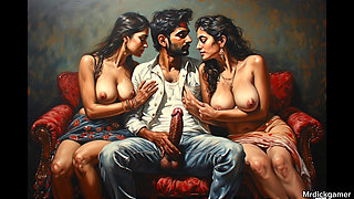 Indian bhabhi fucked by owner for rent