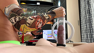 Femdom milking stepson cock orgasm control .