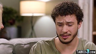 mommy stepmom teaches how to use condom