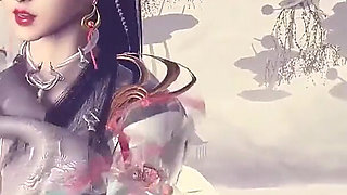 Queen Animated Enchantment: Beauty of the Bigtits Goddess - 3D Animation Hentai