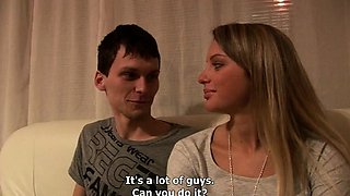 Two beauties and flood of cum