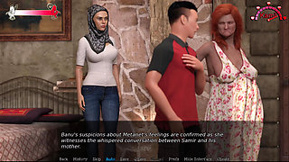 Life in Middle East 19 Banu Almost Got Caught Fucking Another Man in the Kitchen