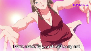 Secret Night with My Roommate Gets Interrupted by Stepsis - Anime Hentai, ENG Sub