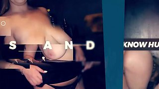 Big Busty Milf Covers Her Mouth In Cum At The Gloryhole