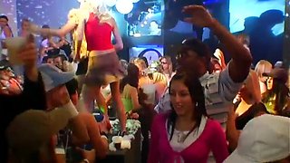 Raucous group banging session