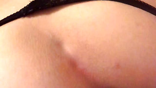 Pussy starts creaming riding cock