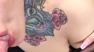 Titi Ramone Is Sucking Dick After Work