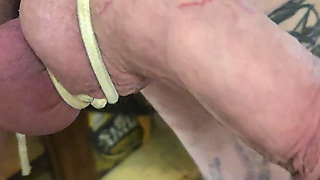 PT3 GOODE GIRL enjoys rope play with hubby's balls