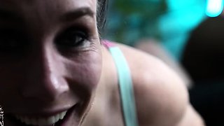 Olivia Ryder Blonde Blowjob Brunette Car Handjob