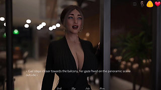 Step Sister and Neighbor Balcony Fun