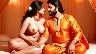 Hot Indian Desi Bhabhi Love Massage - Full Uncut Sensual Massage & Deep Romance