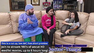 Doctor Tampa tends to the challenging patient Alix Avery