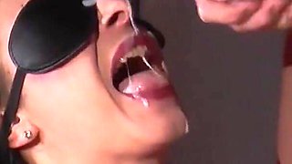 Badass Milf sucks cock and does wild BDSM fuck