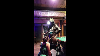 White Slut Wife Doing What She Loves Best Sucking Big Black Cock BBC