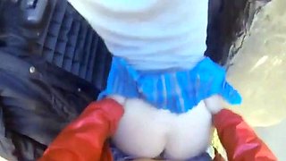 French Amateur Adult Video: Prise Contre un Blockhauss
