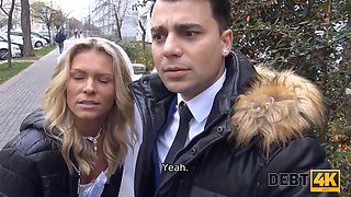 Debt4k. brazen dude fucks another mans bride as the only way to delay debt
