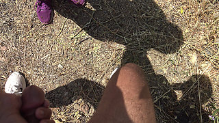 Italian Cuckold Wife Sucks off a Random Stranger in a Nudist Camp