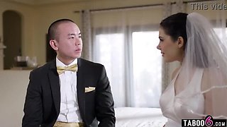 Italian Bride Valentina Nappi's Wedding Day Anal Plugging