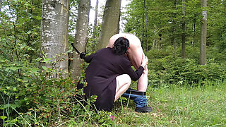 Beautiful Girl Getting the Best Ass Licking, Real Couple